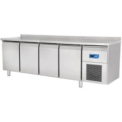 Öztiryakiler 4 Inox Kapılı Yatay Tip Buzdolabı, Tag 470 Nmv Model