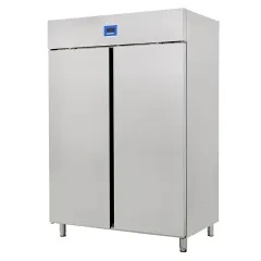Öztiryakiler Çift Kapılı Dik Tip Buzdolabı, GN 1200 NMV, ECO Model, 430 Kalite