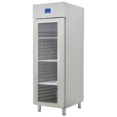 Öztiryakiler Tek Cam Kapılı Dik Tip Buzdolabı , K Tip , GN 600 NMV Model, 430 Kalite