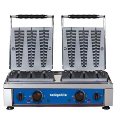 Öztiryakiler WF 25 02 Çubuklu Waffle Makinesi İkili