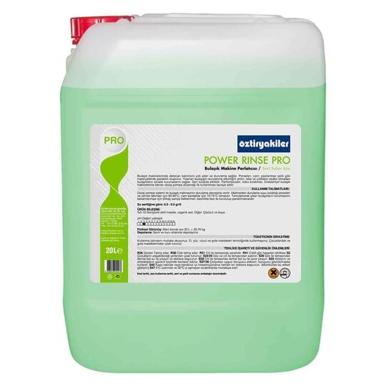 POWER RINSE PRO BULAŞIK MAK. DURULAMA MAD.  ( SERT SULAR İÇİN) 20L