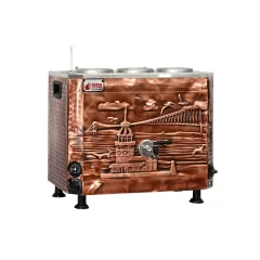DOĞUŞ 3 DEMLİKLİ ANTİK ELEKTRİKLİ ÇAYLAND KIZ KULESİ