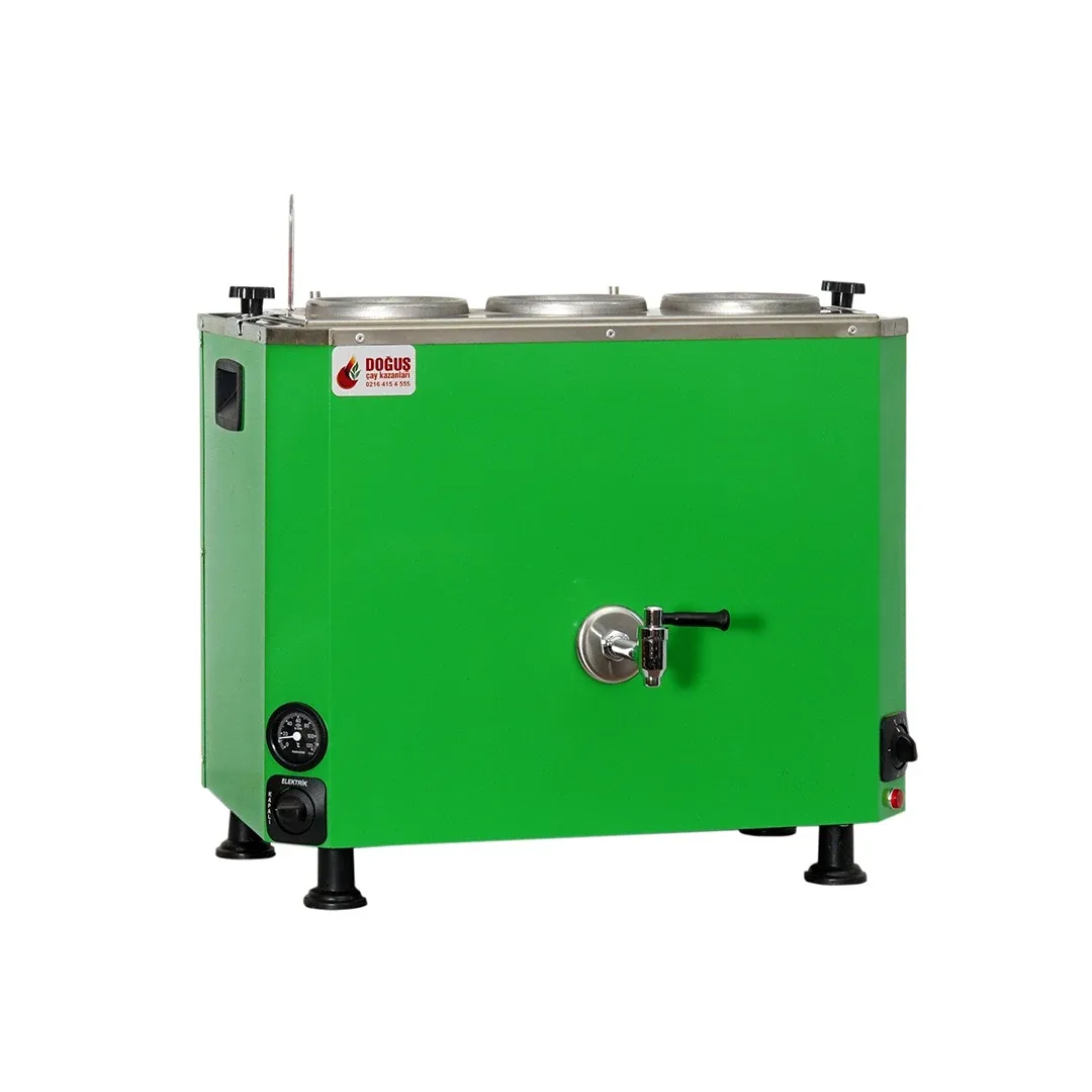 DOĞUŞ 3 DEMLİKLİ ELEKTRİKLİ ÇAYLAND YEŞİL