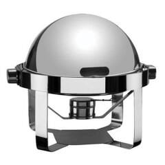 Öztiryakiler Chafing Dish, Küresel Kapak, Düz Ayak, Mat