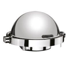 Öztiryakiler Chafing Dish, Küresek Kapak, Setüstü, Gömme Ayaksız, Kızaklı, Isıtıcısız
