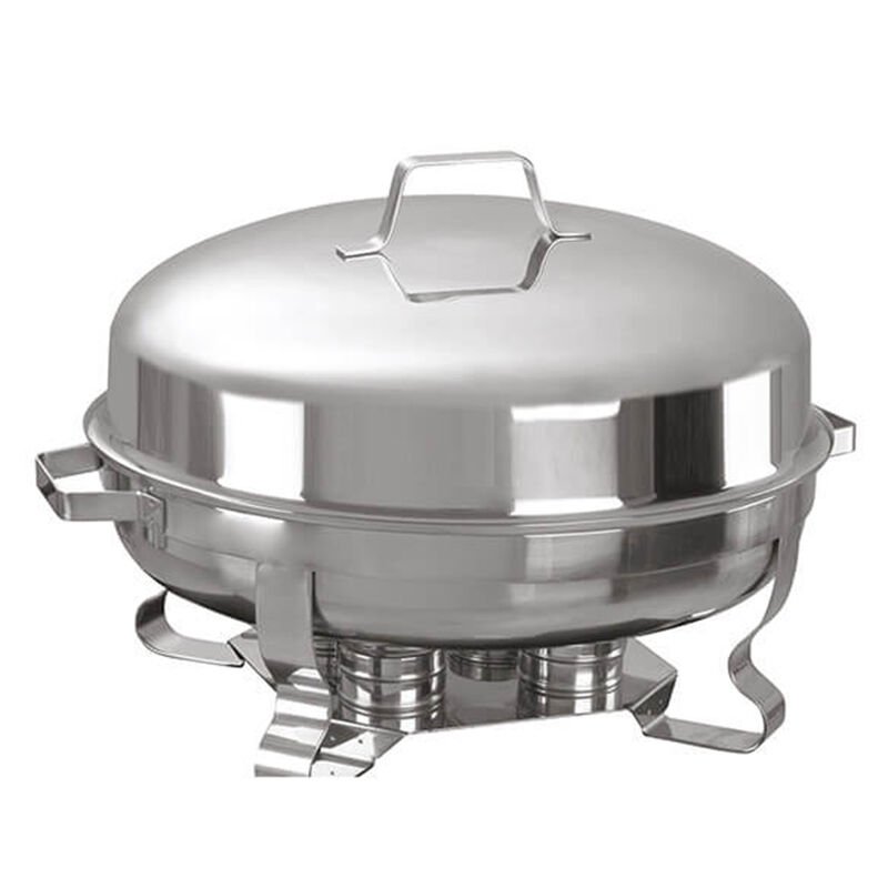 Öztiryakiler Chafing Dish, Yuvarlak 80 cm Kapak, Was Ayaklı