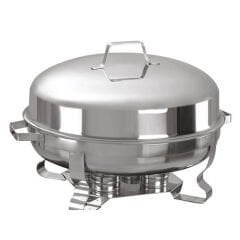 Öztiryakiler Chafing Dish, Yuvarlak 80 cm Kapak, Was Ayaklı