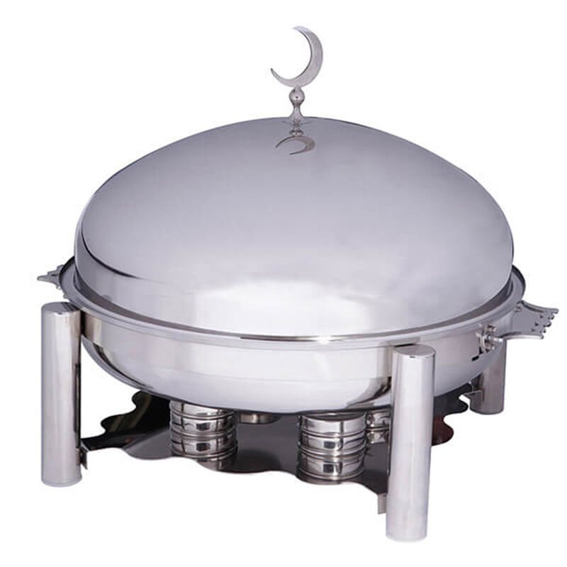 Öztiryakiler Chafing Dish, Yuvarlak 80 cm Kapak, Ortadoğu Model