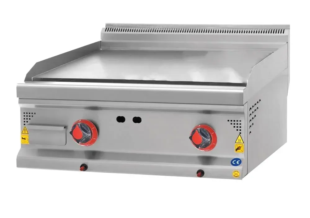 CSA Gazlı Düz Pleyt Izgara Set Üstü 60x60x30 cm