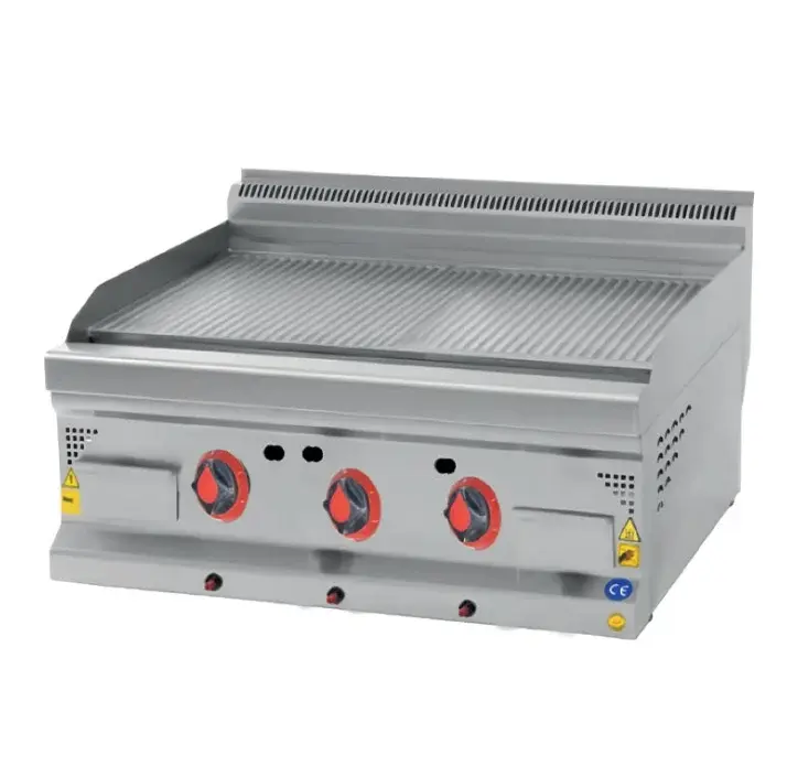 CSA Gazlı Tam Oluklu Izgara 120x60x30 cm