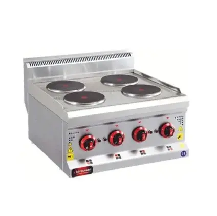 CSA 4 lü Elektrikli Ocak Set Üstü 60x60x30 cm