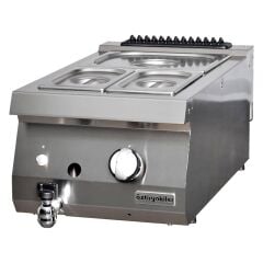 Öztiryakiler Yeni 700 Set Üstü Bain Marie Gazlı 40x70x30-Gn Kaplar Hariç, OBG 4070