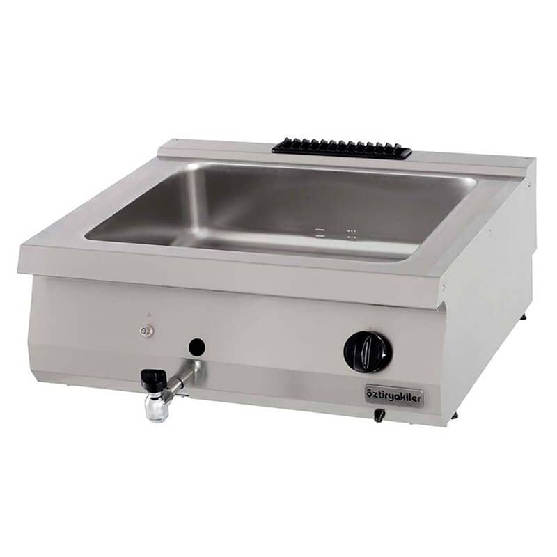 Öztiryakiler Yeni 700 Serisi, Set Üstü Elektrikli Bain Marie, 80x70x30, Gn Kaplar Hariç, OBE 8070