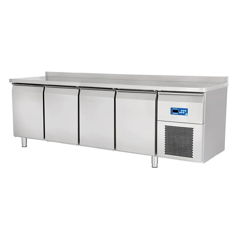 Öztiryakiler 4 Inox Kapılı Yatay Tip Derin Dondurucu, Ta 460 Lmv, 304 Kalite